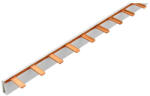 Pollmann Pieptene busbar tip pini 1 pol 12 module 63A 210mm 10mm 2 (2220105)