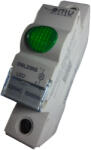 OMU system Lampa led 230V de semnalizare verde cu montaj pe sina in tablouri electrice IP20 (OSL230G)