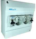OMU system Prize aplicate schuko cu protectie copii si doua sigurante cu protectie diferentiala RCBO 16A 30mA IP20 (MDAFi2116)