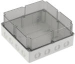METE Doza de ramificatie aplicata ABS 290x290x140mm IP67 IK06 transparenta inalta (40207207)