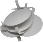 Omu System Set 10 capace cu urechi 80mm din plastic pentru doza de ramificatie (620986)