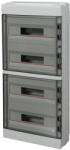 Elettrocanali Tablou electric aplicat Elettrocanali 72 module IP65 IK08 cu usa transparenta fumurie (EC62072)