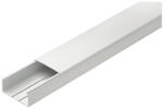 Elettrocanali Canal cablu jgheab pat PVC 60x40mm 2 metri tehnopolimer IP40 IK06 Elettrocanali (CP 60x40)