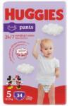 Huggies Scutece chilotei Huggies Little Movers - Mărimea 5, 12-17 kg, 34 buc (5029053564432)