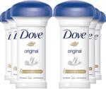 Dove Original, antiperspirant femei, 0% alcool, 6x50 ml (6725)