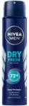 Nivea Men Dry Fresh, antiperspirant spray barbati, 72h protectie, 150 ml (32816)
