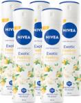 Nivea Exotic Feeling, antiperspirant spray femei , 72h protectie, 5x150 ml (46067)