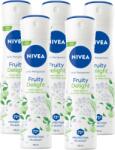 Nivea Fruity Delight, antiperspirant spray femei 72h protectie, 5x150 ml (46069)