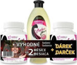  NUTRICIUS Perfect HAIR nou DUO + cadou 1×1 set, metionină 500 mg comprimate 2×100 (200 buc) + șampon Perfect HAIR cu cafeină 550 ml gratuit