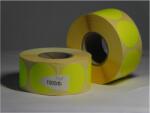 CV címke Címke kör TT 37 mm fluó Sárga