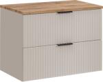 Comad Set dulap Comad Adel Cashmere ADEL CASHMERE 82-80-2S, blat Comad Adel Oak BLAT UN. 89-80-B WOTAN (SETADCBWOTAN80CM)