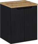 Comad Set dulap Comad Nova Black NOVA BLACK D2 82-50-2D, blat Comad Nova Oak NOVA OAK A 89-50 (SETNOBBOAK50CMD)