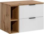 Comad Set dulap Comad Adel White ADEL WHITE 82-60-B-2S, blat Comad Adel Oak ADEL OAK 89-80-B, XILO OAK 81-01-A (SETADWB80CM8101WOTAN)
