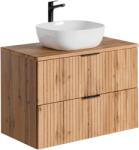 Comad Set dulap Comad Adel Oak ADEL OAK 82-80-B-2S, lavoar Comad Smile UM-6252SMILE40DP, ADEL OAK 89-80-B (SETADOB80CMSMILE40)