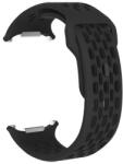 Samsung Galaxy Watch Ultra lyukacsos mágneses szilikon óraszíj, 24mm, Fekete (CEL-STRAPPWATCH7U-BK)