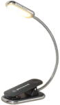 Glocusent Wireless lamp Glocusent Posh Premium book light, USB-C 1000mAh timer (Black) (44309)