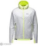 GOREWEAR R5 GTX Infinium kabát, fehér/neonsárga (M)
