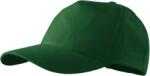 MALFINI Sapca unisex, reglabila, verde sticla, 5P, Malfini 3070600