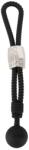 Rebel Heavy Rope Cock Strap with Ball Black