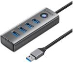 ORICO PDD4U USB to 4x USB 3.0 Hub Adapter (gray) (PDD4U-U3-015-GY-EPIP) - jatekotthon