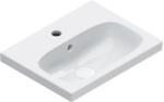 CATALANO Alvea mosdótál 45x35 cm négyszögletes klasszikus-beépíthető fehér fényes 0620451001 (0620451001)