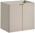 Comad Viva Cashmere szekrény 60x39x57 cm mosdókagyló alá akasztható bézs VIVA CASHMERE 82-60-2D (VIVACASHMERE82602D)
