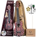 Ortega Guitars Keiki K2ss-rkc Kaleidoscope Szoprán Ukulele Szett