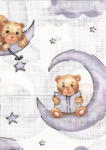  Mintás textil pelenka 1db-os - Maci a Holdon - babastar