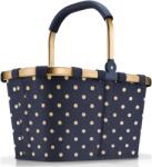 Reisenthel Carrybag Frame Metallic Dots Coffee