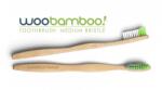 WooBamboo Bambusz fogkefe felnőtteknek -Woobamboo-medium - 1 db