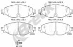 BRECK set placute frana, frana disc BRECK 25683 00 701 10 (25683 00 701 10)