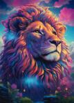 Schmidt Spiele - Puzzle Majestatea Leului Colorat - 1 000 piese Puzzle