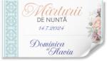 Personal Autocolant pentru mărturii - Rustic Selectați cantitatea: 20 buc - 40 buc