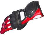 Sixgear Mănuși Moto din Piele SIXGEAR RAPID · Roșu / Negru / Alb
