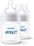 Philips Anti-colic SCY100/02 бебешко шише против колики 1 m+ 2x125ml