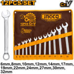 INGCO Csillag-villáskulcs készlet 12 részes 6-32 mm CrV (HKSPA1143)