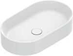 CATALANO Zero mosdótál 50x35 cm ovális mosdótálak fehér fényes 0122500001 (0122500001)