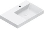 CATALANO Zero mosdótál 75x50 cm négyszögletes mosdótálak fehér fényes 0120781001 (0120781001)