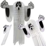  Szellem papír dekoráció - halloween 3d dísz (26057)