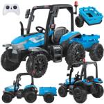  Nagy traktor 4x4 pótkocsival és távirányítóval gyerekeknek (18016)