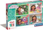Clementoni Gabi babaháza 4 az 1-ben puzzle 12,16,20,24 db-os (21524)