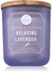 DW HOME Signature Relaxing Lavender lumânare parfumată cu fitil din lemn 340 g