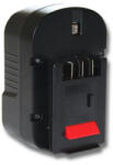 VHBW Akkumulátor Black & Decker BDG14, BDGL14K2 készülékekhez - 3000 mAh, 14.4V, NiMH (800103382)