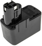 VHBW Elektromos kéziszerszámgép akkumulátor Bosch AHS 3, GSR 12V, Würth ABS 12M-2 eszközökhöz - 12V, NiMH, 2100mAh (888400404)