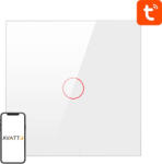 Avatto ZigBee Avatto érintőkapcsoló ZTS02-EU-W1 Single TUYA (fehér) (ZTS02-EU-W1) - scom