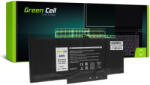 Green Cell Pro Laptop akkumulátor / akku F3YGT Dell Latitude 7280 7290 7380 7390 7480 7490 DE148 (DE148)