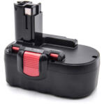 VHBW Elektromos kéziszerszámgép akkumulátor Bosch 13618, 15618, GSR 18V fúrókhoz - 18V, NiMH, 3000mAh (800114124)