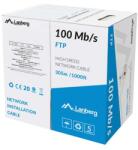 Lanberg LCF5-11CC-0305-S FTP CAT5 Fali Kábel 305 m - Szürke