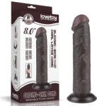 Lovetoy 8'' Sliding Skin Dual Layer Dong II (6942063400523/6942063400417)
