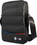 BMW Carbon Tricolor 10" Univerzális Tablet Táska - Fekete (BMW000506)